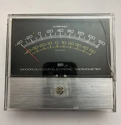 RS Indoor Outdoor Electronic Thermometer Vintage Never Used See Pictures • $12.85
