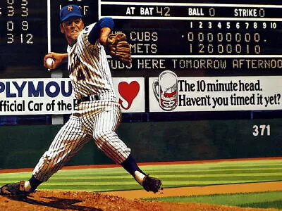 V0132 Tom Seaver New York Mets Vintage Painting Art Decor WALL POSTER PRINT CA • $28.50