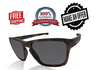 Oakley OO9341-04 Sunglasses Sliver XL Matte Brown Tortoise Warm Grey Authentic • $59.95