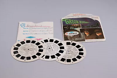 1960s Sawyers View-Master Green Hornet Reels Programmed For Death X 3 • $54.32