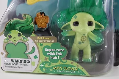 £123.66 • Buy The Zelfs Miss Clover Zelf Rare Green Troll Medium Size Figure Excellent Card