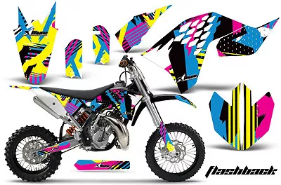 Dirt Bike Decal Graphic Kit Sticker Wrap For KTM SX65 SX 65 2009-2015 FLASHBACK • $171.23