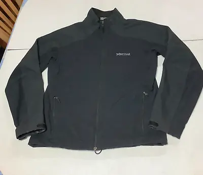 Men's Marmot Gore Windstopper Fleece Jacket Black Size Medium 2012 • $39.99