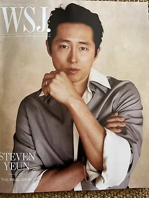 WSJ Magazine Wall Street Journal 2023 Spring Issue 143 Men’s Style Steven Yeun H • $19.99