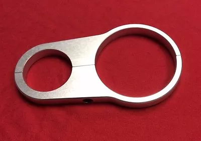 $54.99 • Buy Billet Aluminum Tachometer Mount For 2 1/4  Steering Column! No More Hose Clamp!