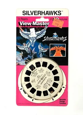 Vintage 1986 Tyco View-Master 3-D 3 Reels Silverhawks #1058 Excel Cond • $12.99