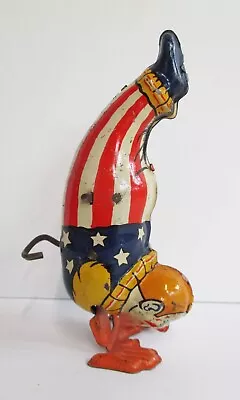 Vintage Toy Windup J. Chein Clown On Hands Tin Litho Works 1950s • $75