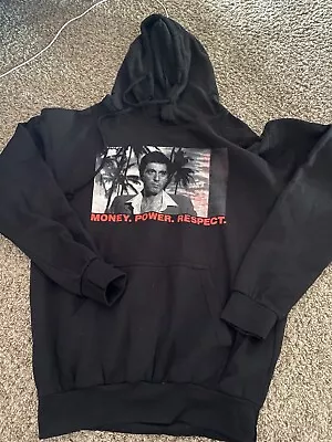 Scarface Graphic Hoodie Ripple Junction Size Medium Money Power Respect • $20
