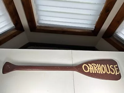 Vintage Oarhouse Oar Canoe Paddle Wall Art 29  Long Nautical Novelty • $39.99