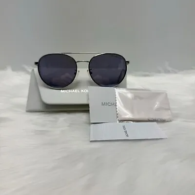 Michael Kors Sunglasses Women Violet Aviator 59mm New 100% Authentic • $49.99