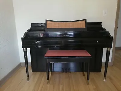 $500 • Buy 1969 Black Baldwin Acrosonic Piano With Bench Serial # 808552 LOCAL PICK UP ONLY