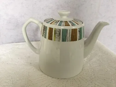 Vintage Alfred Meakin Glo White Ironstone Cranbrook Teapot 1970s Retro 2 Pints • £9.99