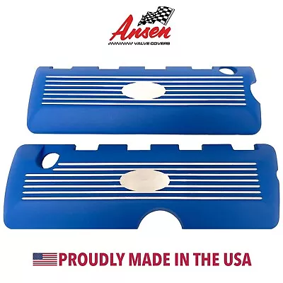 2011-17 Ford Mustang GT 5.0 GT350 5.0L Cammer Style Blue Coil Covers - Custom • $175