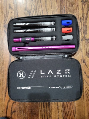 $145 • Buy New HKARMY  BORE SYSTEM LAZR BARREL KIT 15  8 INSERTS DUST PURPLE BLACK INSERTS 