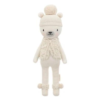£55 • Buy Cuddle + Kind Stella The Polar Bear - 20   (Hand Knit With 100% Cotton Yarn)