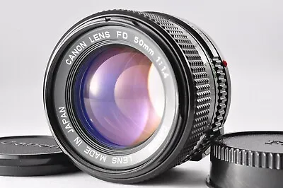 CANON NEW FD NFD 50mm F/1.4 MF Standard Lens From Japan • £145.20