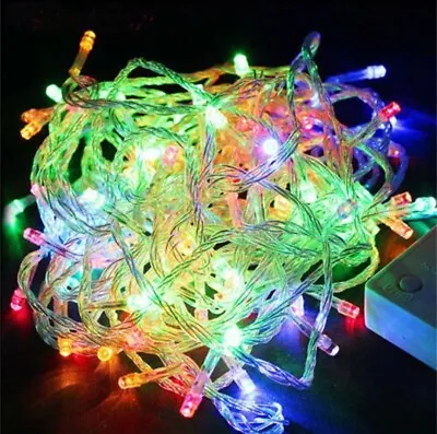 Fairy Lights 5M 40Led String Garland Christmas 220V EU Light Waterproof For Tree • £6.65