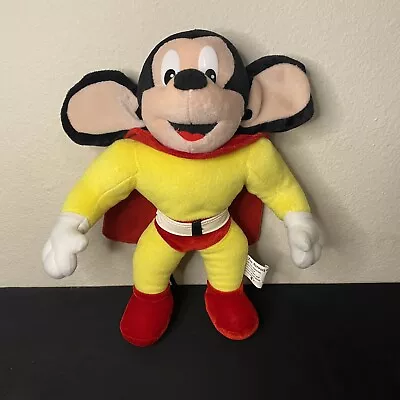 Toy Network Mighty Mouse Plush 2002 13” Stuffed Animal Plush Vintage • $19.99