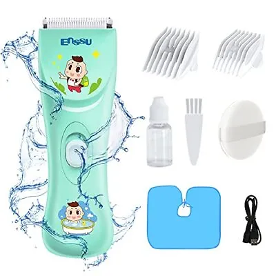 $36.58 • Buy Baby Hair Clipper Set Quiet Electric Hair Trimmer Kit For Kids