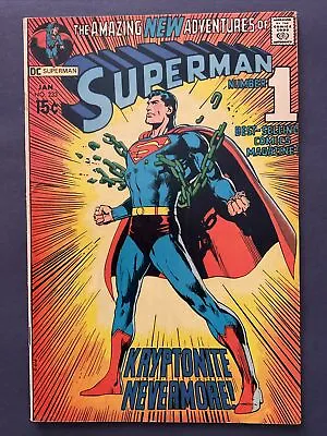 Superman- #233 - Very Fine - 8.0 - Iconic Cover Art By Neal Adams - KEY ISSUE!! • $250