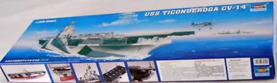 TRP05609 1:350 Trumpeter USS Ticonderoga CV-14 Aircraft Carrier #5609 • $160.69