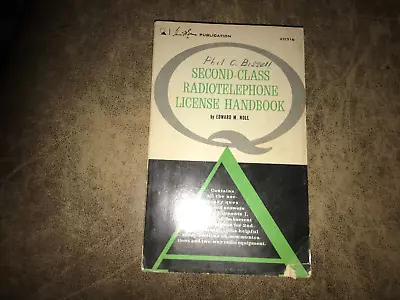 $18.98 • Buy RADIO TELEPHONE LICENSE HANDBOOK  CB RADIO HAM Amateur Radio Test Equipment