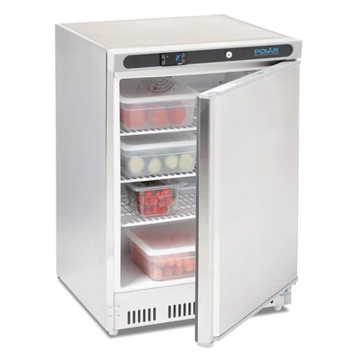 £649.99 • Buy Polar Stainless Steel Under Counter Fridge 850Hx600Wx595Dmm @ Next Day Delivery