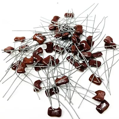 50 Pcs Cornell Dubilier CM05ED Silver Mica Capacitor 50pF 500V CM05ED510J03 • $79.97