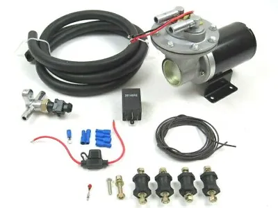 $184.99 • Buy Universal 12V Electric Vacuum Pump Install Kit GM Ford Chevy For Brakes B10621