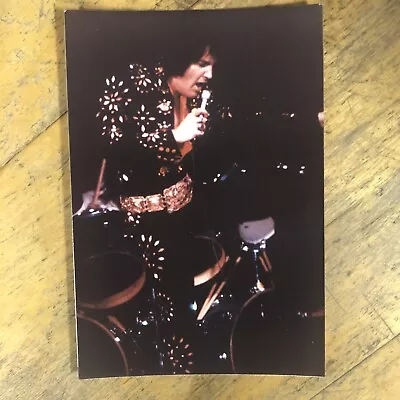 Elvis Concert Photo Steve Toli 3 1/2 X5 • $10
