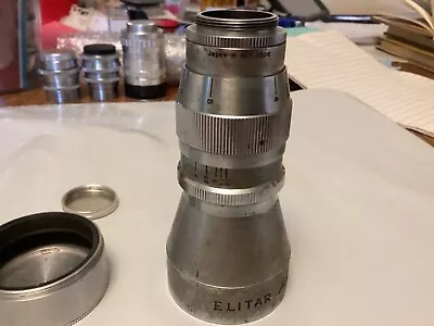 Elitar Soligor 3  F1.9 Telephoto No. Y 2506 C Mount Lens • $41