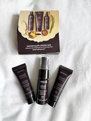 Aveda Invati Hair Thickening Exfoliating And Revitalising Travel Set (unopened) • £3