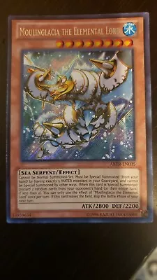 Moulinglacia The Elemental Lord - ABYR - Secret Rare - Unlimited - NM - YGO • $4.99