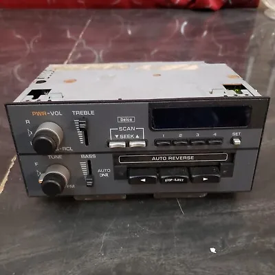 Vintage GM Delco AM/FM Cassette Player Stereo In Dash OEM Factory Radio Auto Rev • $49.95
