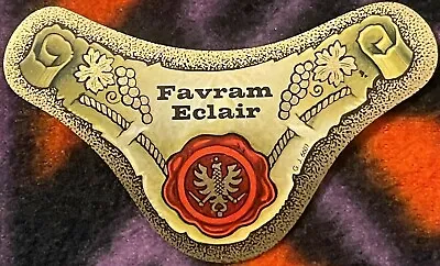 Antique Vintage Favram Eclair French Wine Label 1920s - 1930s • $4.99