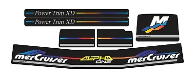 Mercruiser The New Best Quality   Alpha One Gen Two W/rams Sticker Set • $18.95