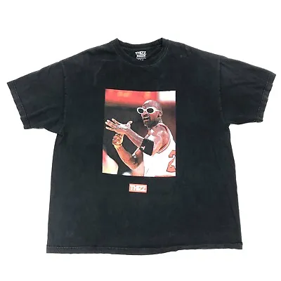 Thizz Jordan Clout Goggles Tee T Shirt Size XXL 2XL Hyphy Bay Area  Mac Dre B28 • $19.99