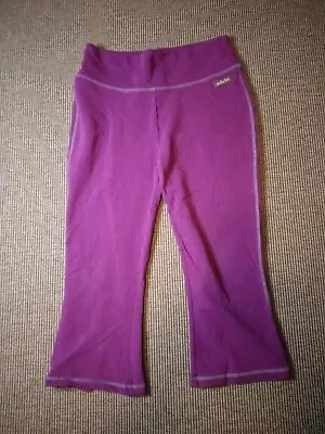 Matilda Jane Womens Capri Pants Split Leg Grape Color Medium. T27 • $9.99