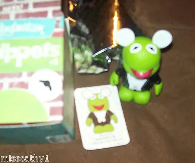  Disney 3  Kermit Muppets Vinylmation Chaser W/ Box Foil & Card NEW • $99.99