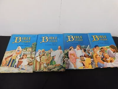 The Bible Story Vintage Arthur Maxwell Books Volumes 7 8 9 10 Lot Of 4 Hardcover • $9.99