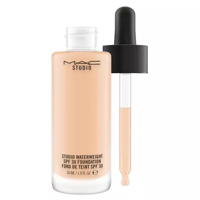 AcM MAC STUDIO WATERWEIGHT SPF 30 /PA++ FOUNDATION1 Fl Oz Pack Of 1 • $37