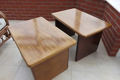 Pair Of Matching Danish Rosewood Side Tables By Vildbjerg Mobelfabrik • £500