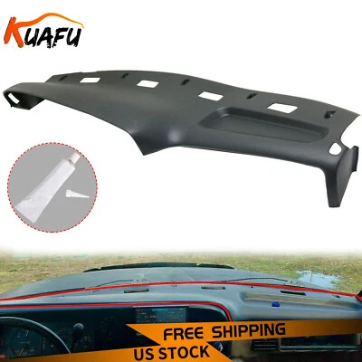$90.90 • Buy For 94-97 Dodge Ram 1500 2500 3500 Dash Cover Cap Molded Dashboard Overlay Black