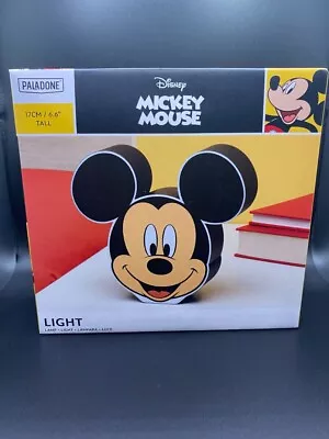 Paladone Mickey Mouse Night Light Bedroom Decor And Desk Lamp • $13.99