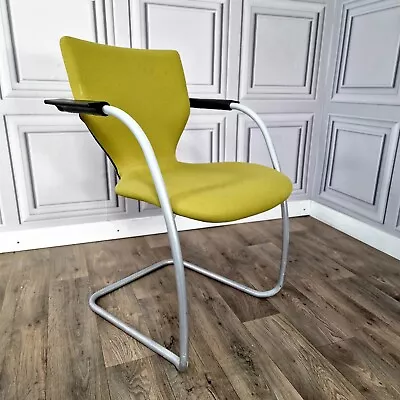 Retro Orangebox X10 Cantilever Guest Visitor Office Desk Waiting Room Chair • £59.99