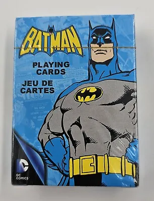 DC Comics Retro Batman Themed Playing Cards Collectible NEW Sealed! • $9.99