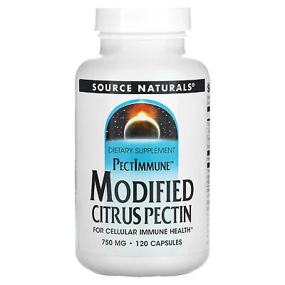 PectImmune Modified Citrus Pectin 750 Mg 120 Capsules (187 Mg Per Capsule) • $34.42