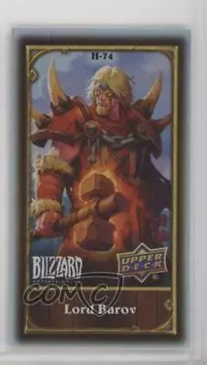 2023 Blizzard Legacy Collection Hearthstone Mini Classic Lord Barov #H-74 08s2 • $1.35