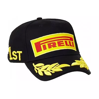 Pirelli Podium Mens Baseball Cap Black • $79.64