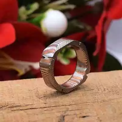 Mokume Gane Rings Custom Handmade Best For Gift • $119.99